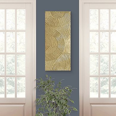Belle Maison Metal Panel Wall Décor