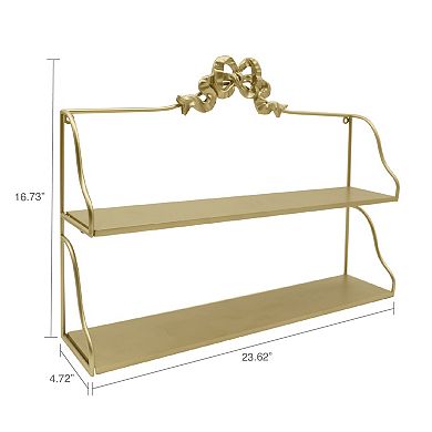 Belle Maison 2-tier Bow Shelf