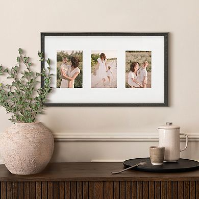 Belle Maison 3-opening Beaded Collage Wall Frame
