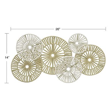 Belle Maison Multi-Circles Wall Medallion
