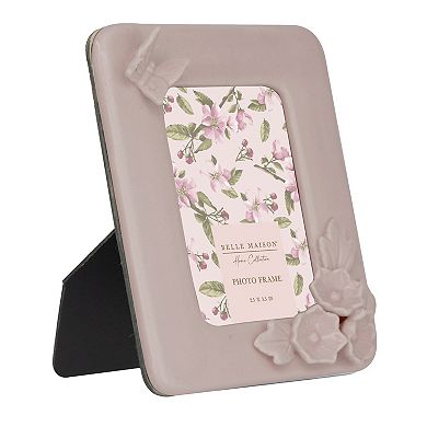 Belle Maison 3x4 Ceramic Floral Picture Frame