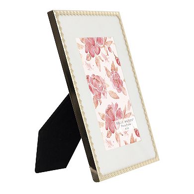 Belle Maison 5" x 7" Mat Gold Tabletop Frame