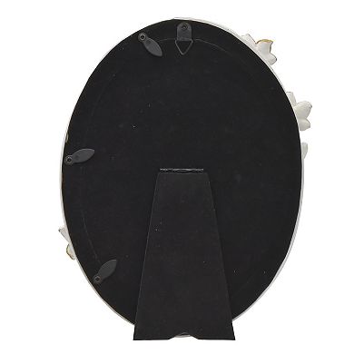 Belle Maison 5" x 7" Resin Floral Oval Frame
