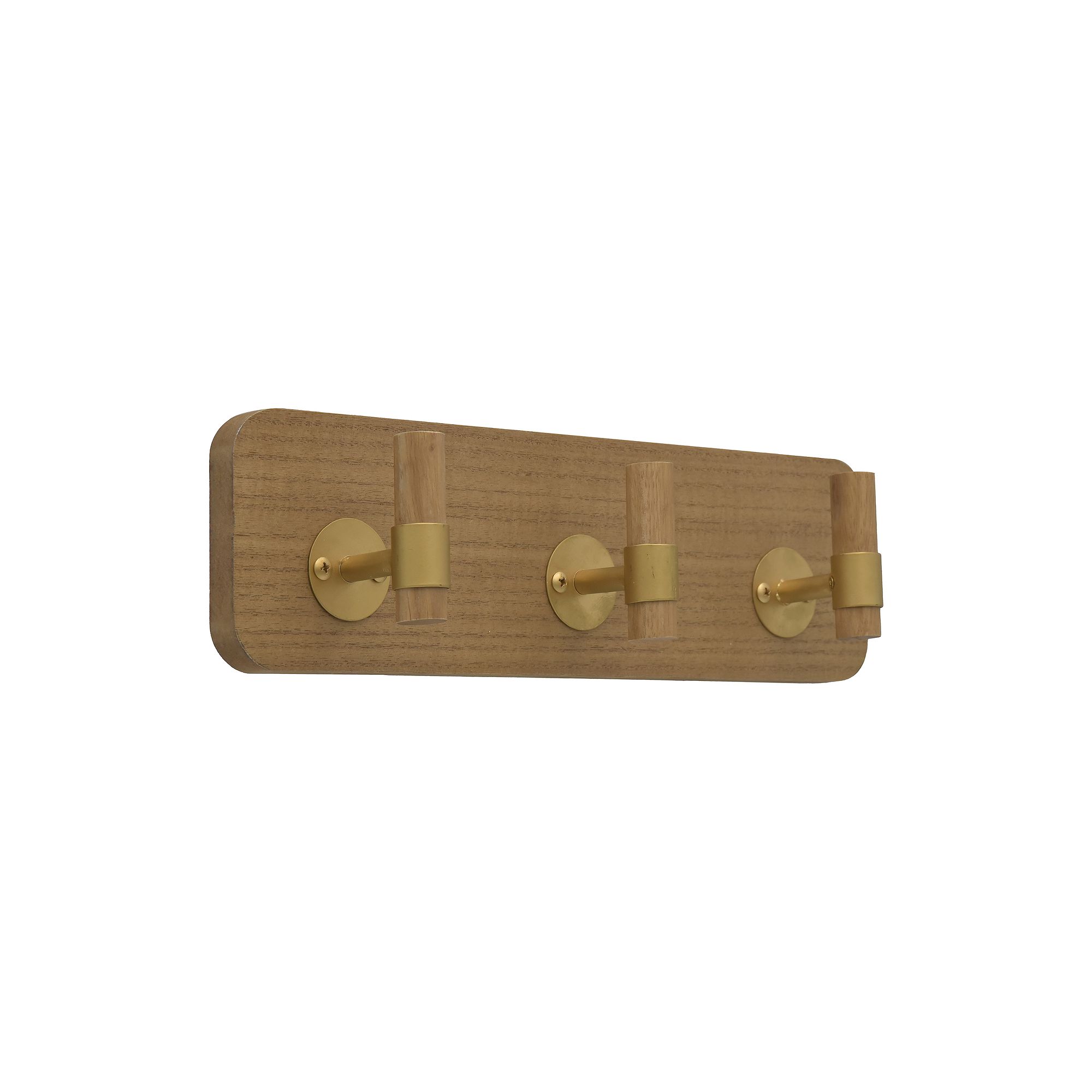 Belle Maison Wood Wall Hooks, Natural
