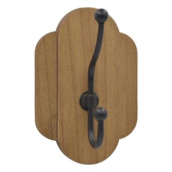 Belle Maison Wood Single Hook
