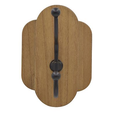 Belle Maison Wood Single Hook