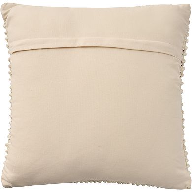 Mina Victory Holiday Loop Heart Indoor Throw Pillow