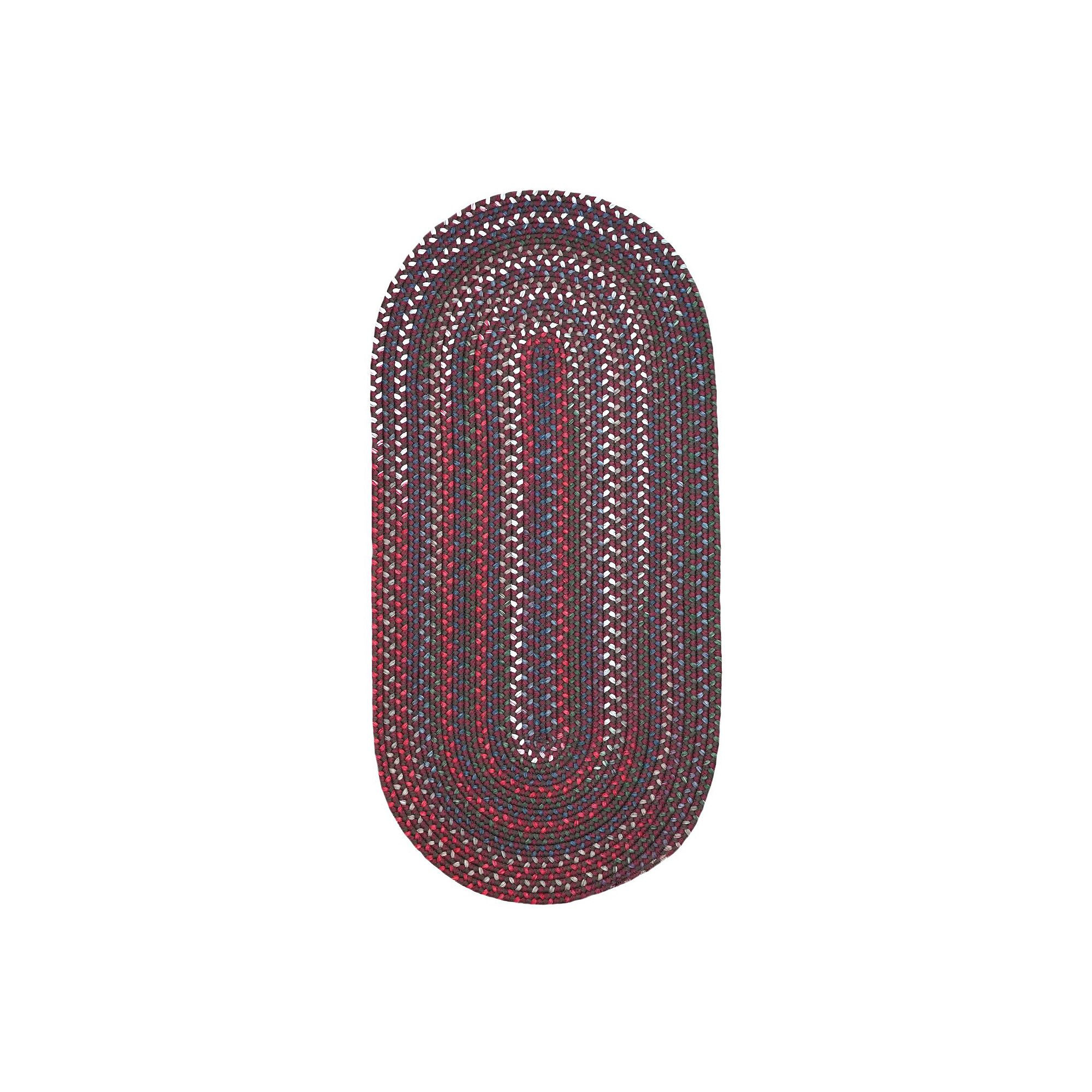Colonial Mills The Hammersmith Classic Braided Runner Rug, Brickyard