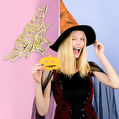 Cobweb Style Hair Clips Hairdo Clip for Halloween 4.13" Length