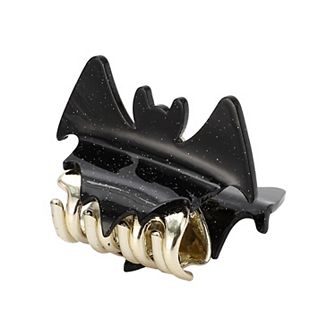 Bat Style Hair Clips Hairdo Clip for Halloween 1.97" Length 1 pc