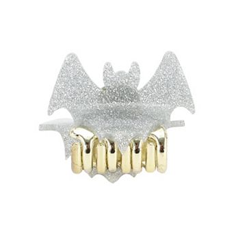 Bat Style Hair Clips Hairdo Clip for Halloween 1.97" Length 1 pc