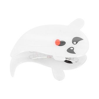 Halloween Water Drops Style Hair Clips Hairdo Clip for Women 3.35" Length White