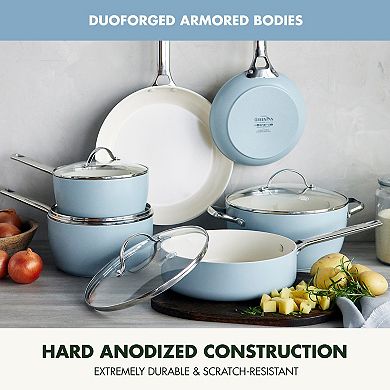 GreenPan Padova Pro 10Pc Ceramic NonStick Cookware Set