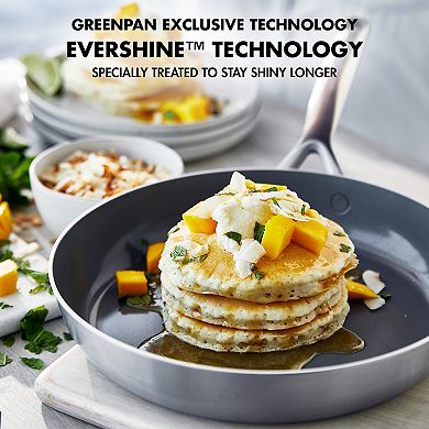 GreenPan GP5 2pc 10"in and 12"in 5Ply Stainless Steel Frying Pan Set