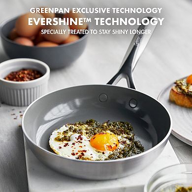 GreenPan GP5 8"in 5Ply Stainless Steel Frying Pan