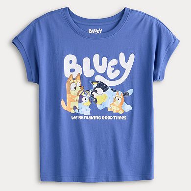 Women's Bluey We're Making Good Times Graphic Tee