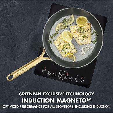 GreenPan GP5 Colors 14 pc Hard Anodized Ceramic NonStick Cookware Set