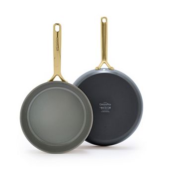 GreenPan GP5 Colors 2 pc Hard Anodized Ceramic Non-Stick Frying Pan Set