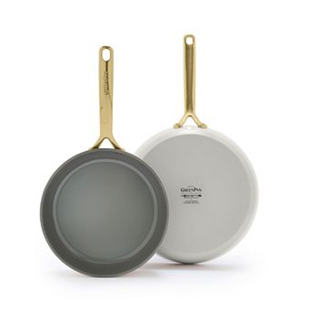 GreenPan GP5 Colors 2 pc Hard Anodized Ceramic Non-Stick Frying Pan Set