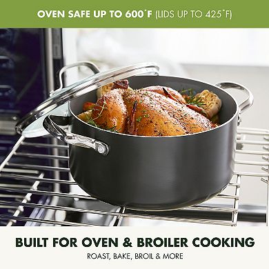 GreenPan Valencia Pro Hard Anodized Ceramic NonStick 16pc Cookware Set