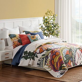 Levtex Home Grandiflora Garden Quilt Set