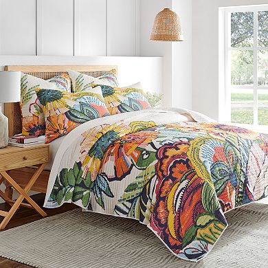 Levtex Home Grandiflora Garden Quilt Set