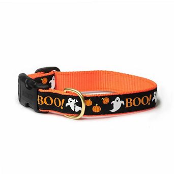 Up Country Boo Halloween Dog Collar (x-large (18-24”) 1" Wide)