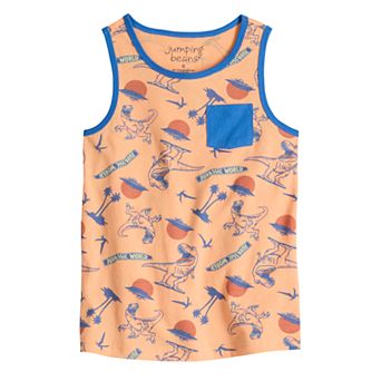Boys 4-12 Jumping Beans® Jurassic World Knit Tank Top