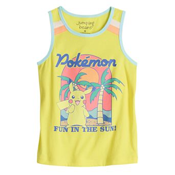 Boys 4-12 Jumping Beans® Pokemon Pikachu Fun in The Sun Knit Tank Top