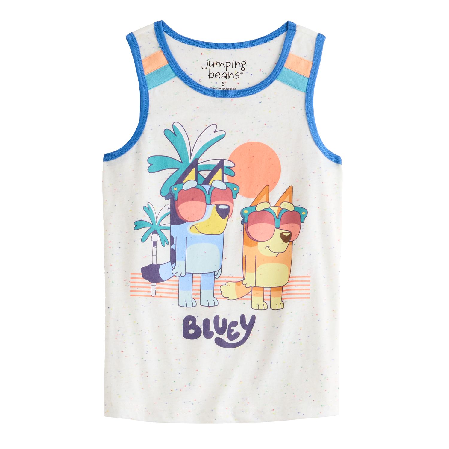 Boys 4-12 Jumping Beans® Bluey Knit Tank Top - Multi (4)