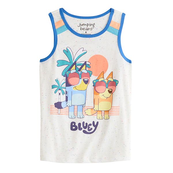 Boys 4-12 Jumping Beans® Bluey Knit Tank Top - Multi (4)