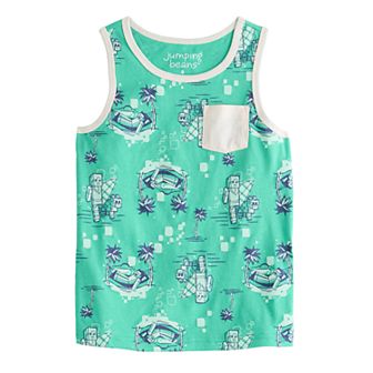 Boys 4-12 Jumping Beans® Minecraft Tank Top