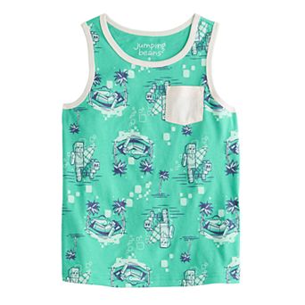 Boys 4-12 Jumping Beans® Minecraft Tank Top