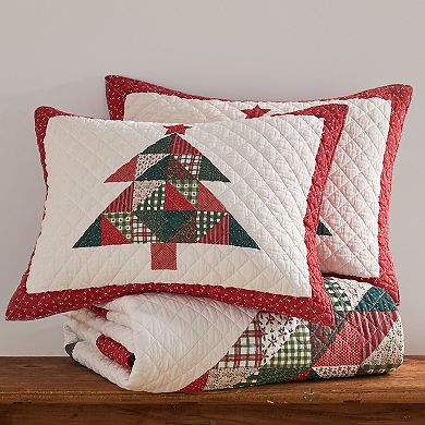 Levtex Home Patchwork Pine Euro Quilt Set