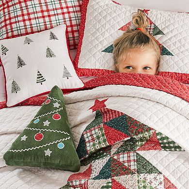 Levtex Home Patchwork Pine Euro Quilt Set