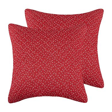 Levtex Home Patchwork Pine Euro Quilt Set