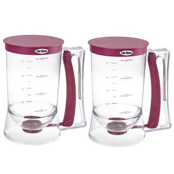 Chef Buddy Pancake Batter Dispenser Set of 2