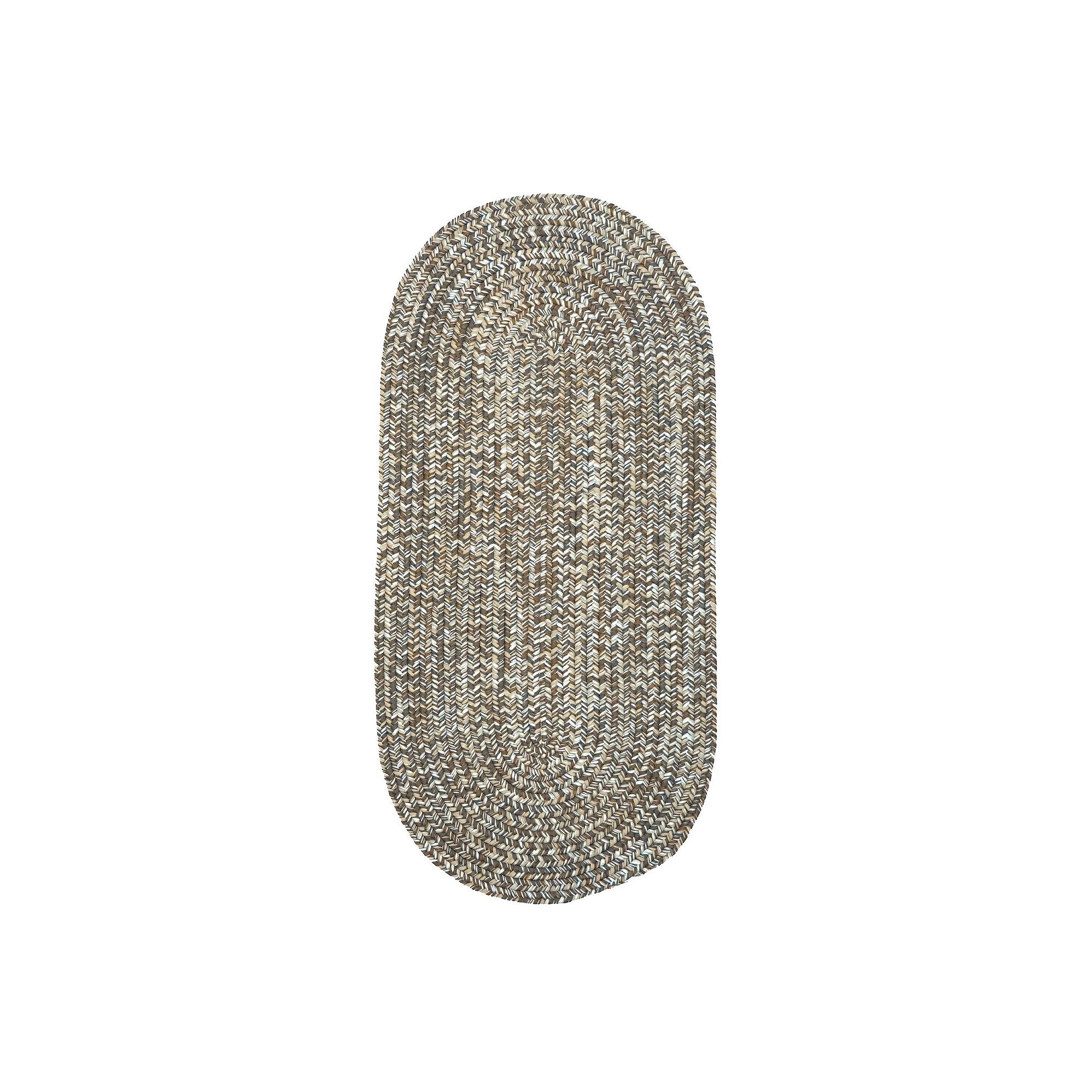 Colonial Mills Midway Reversible Woven Tweed Indoor / Outdoor Area Rug, Bei