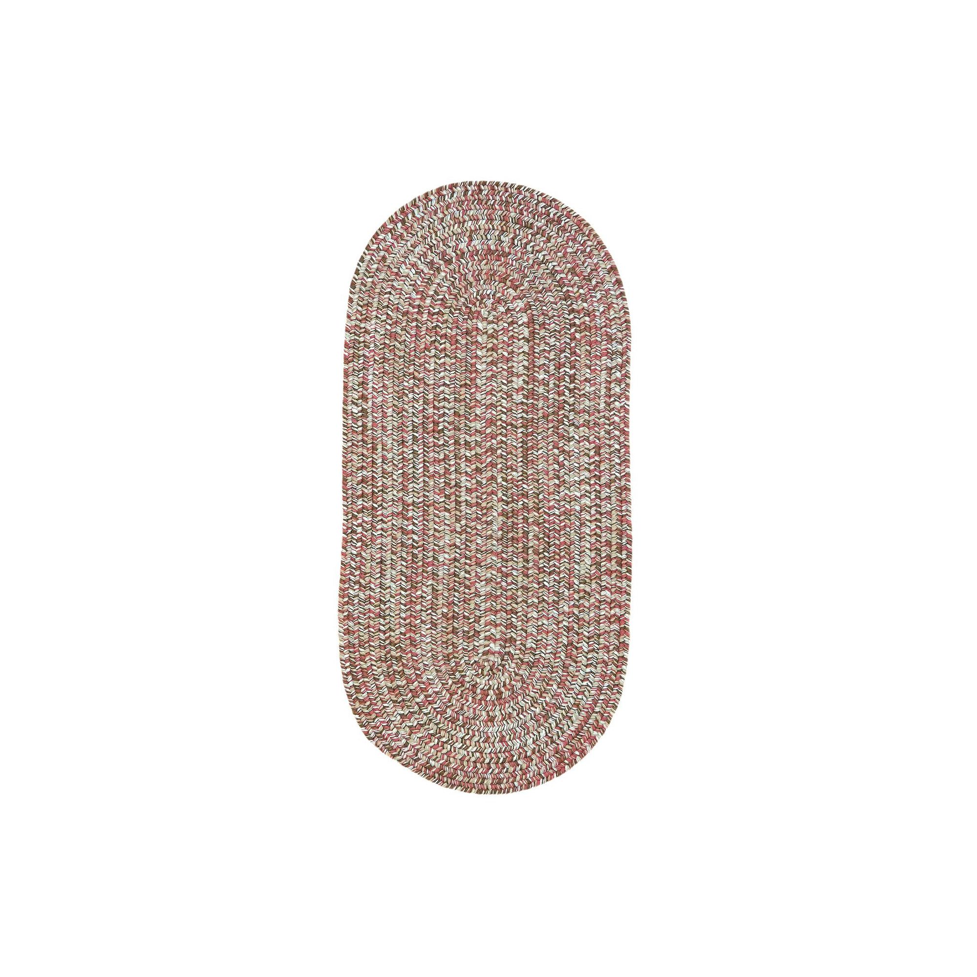 Colonial Mills Midway Reversible Woven Tweed Indoor / Outdoor Area Rug, Ros