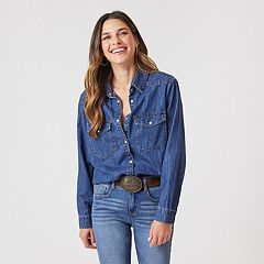 Fashion kohls womens denim shirt