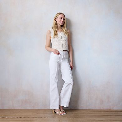 Women's LC Lauren Conrad Super High Rise Trouser Jeans