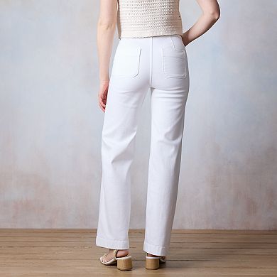 Women's LC Lauren Conrad Super High Rise Trouser Jeans