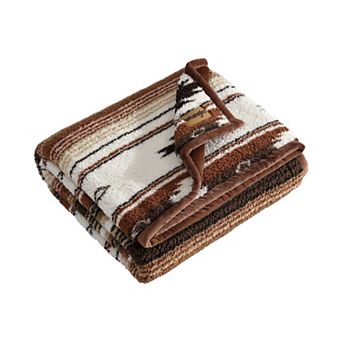 Wrangler Coyote Sands Print Throw Blanket
