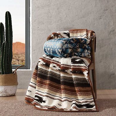 Wrangler Coyote Sands Print Throw Blanket