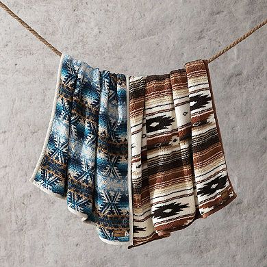 Wrangler Coyote Sands Print Throw Blanket