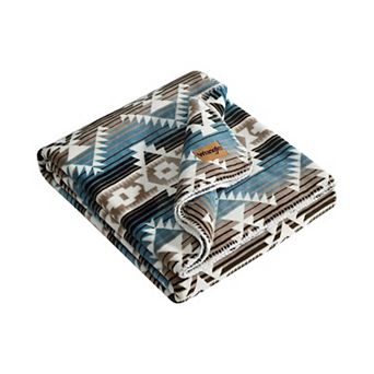Wrangler Jericho Print Fleece Throw Blanket