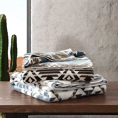 Wrangler Jericho Print Fleece Throw Blanket