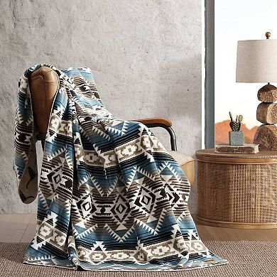 Wrangler Jericho Print Fleece Throw Blanket