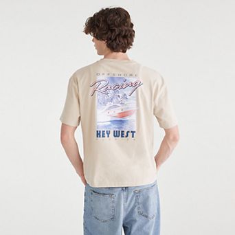 Men's Aeropostale Key West Boxy Fit Short Sleeve Graphic Tee