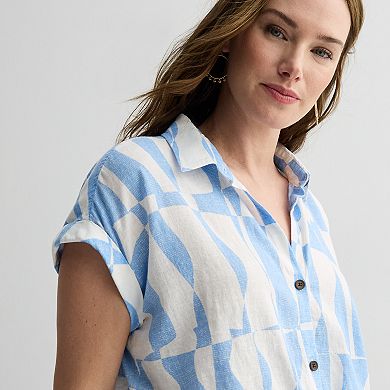 Women's Sonoma Goods For Life® Camp Shirt